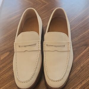 Sperry Men's Off-White Leather Loafers
